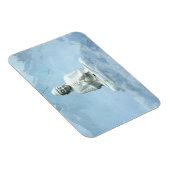 Buddha in Wolken Magnet (Rechte Seite)