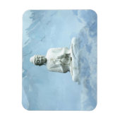 Buddha in Wolken Magnet (Vertikal)