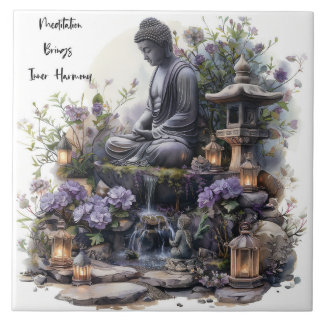 Buddha Inner Harmonie Keramik Tile Fliese