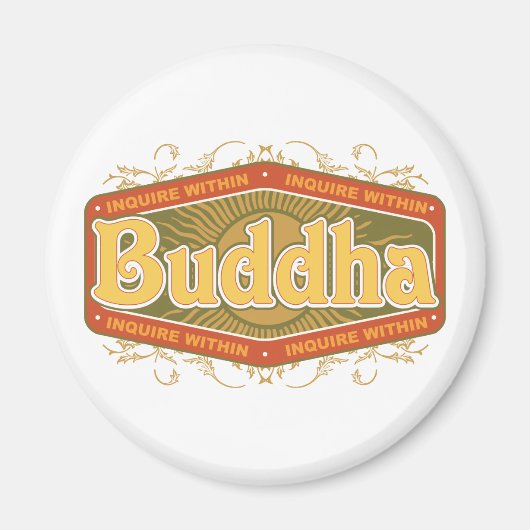 Buddha Inquire Magnet (Vorne)