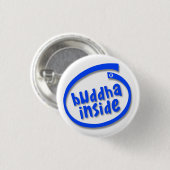 Buddha Inside Button (Vorne & Hinten)