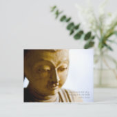 Buddha ・ Inspiration Postkarte (Stehend Vorderseite)
