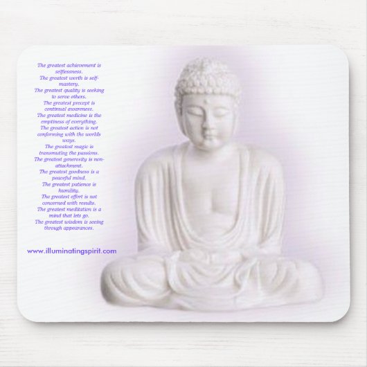 Buddha-Inspirations-Auflage Mousepad (Vorne)