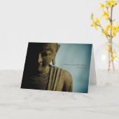 Buddha ・ Inspirationskarte Karte (Gelbe Blume)