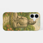 Buddha iPhone 16 Hülle (Rückseite (Horizontal))