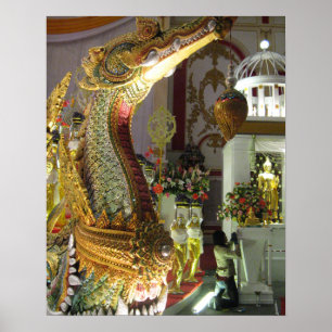 Buddha Islam ... Thailändischer Poster
