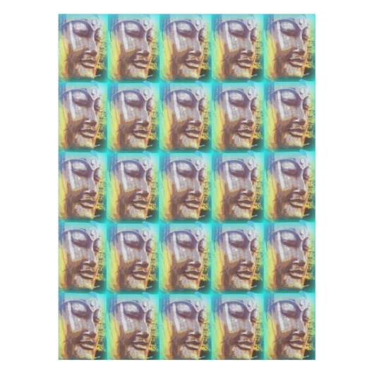 Buddha ist grün tischdecke (Vorderseite)