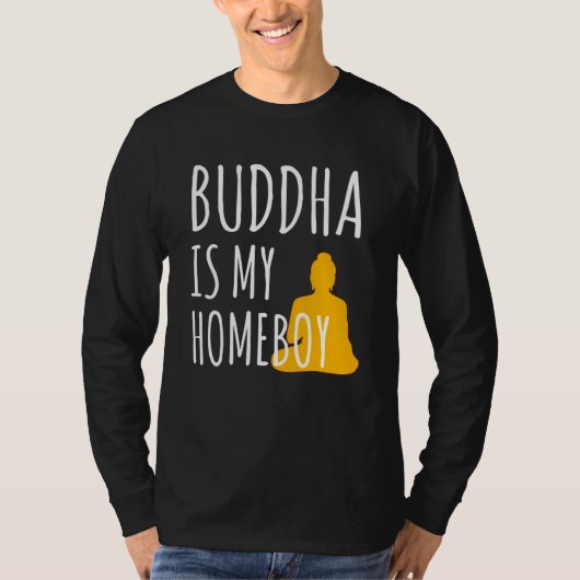 Buddha ist mein Haushandkostümgeschenk T-Shirt (Vorderseite)
