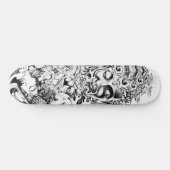 Buddha Japanischer Demon Lotus Palace Wave Skatebo Skateboard (Horizontal)