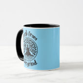 Buddha-Kaffeetasse Tasse (Vorderseite Links)