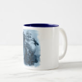 Buddha-Kaffeetasse Zweifarbige Tasse (VorderseiteRechts)