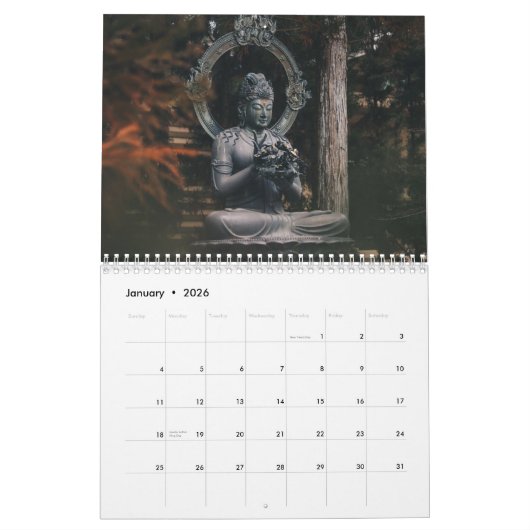 Buddha Kalender (Jan 2026)