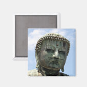 Buddha kamakura-Gesicht Magnet (Vorderseite/Rückseite)