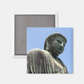Buddha kamakura-Statue Magnet (Vorderseite/Rückseite)