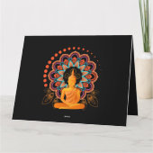 Buddha Karte (Rückseite)