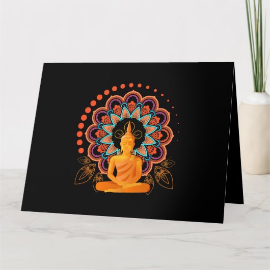 Buddha Karte (Vorderseite)