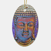 Buddha Keramik Ornament (Links)