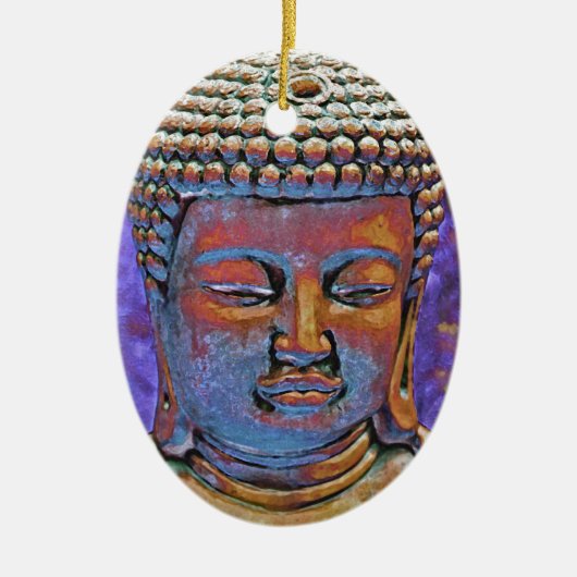 Buddha Keramik Ornament (Vorne)
