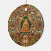 Buddha Keramik Ornament (Links)