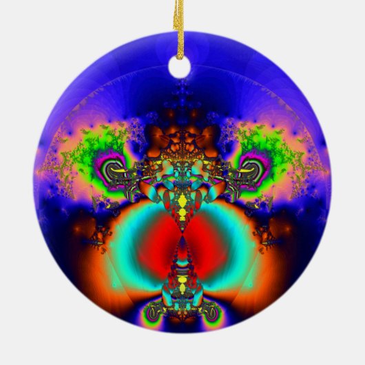 Buddha Keramikornament (Hinten)