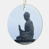 Buddha Keramikornament (Links)