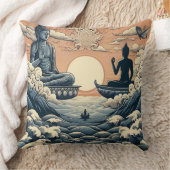 Buddha Kissen (Decke)