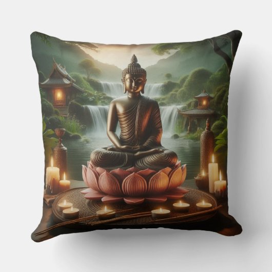 Buddha Kissen (Rückseite)