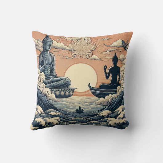 Buddha Kissen (Rückseite)