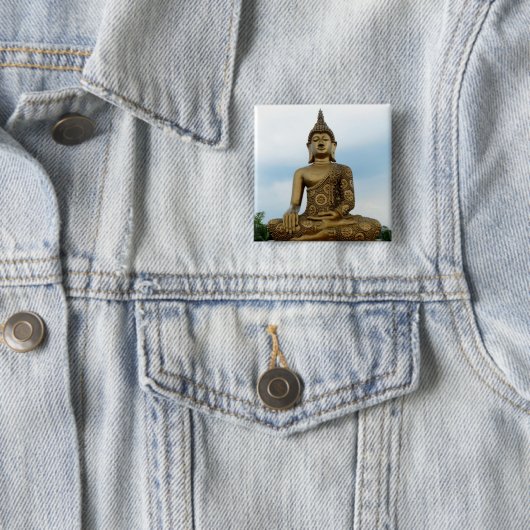 Buddha-Knopf Button (Beispiel)