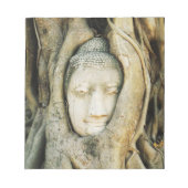 Buddha Kopf in der Feigenbaum .. Ayutthaya, Thaila Notizblock (Vorderseite)