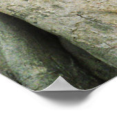 Buddha Kopf in der Feigenbaum .. Ayutthaya, Thaila Poster (Ecke)