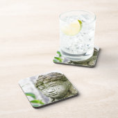 Buddha-Kopfstatue Getränkeuntersetzer (Rechte Seite)