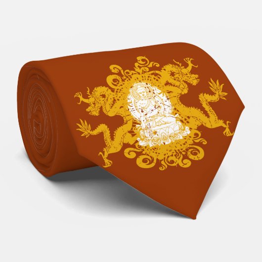 Buddha Krawatte (Gerollt)