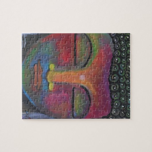 Buddha-Kunst - buddhistische Kunst Puzzle (Horizontal)