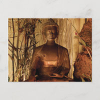 BUDDHA : Kupferstatue