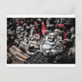 Buddha lachend postkarte (Vorderseite)