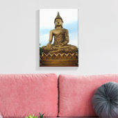Buddha-Leinwand-Druck Leinwanddruck (Insitu (Wohnzimmer))