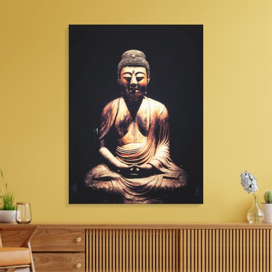 Buddha Leinwanddruck (Insitu (Wohnzimmer))