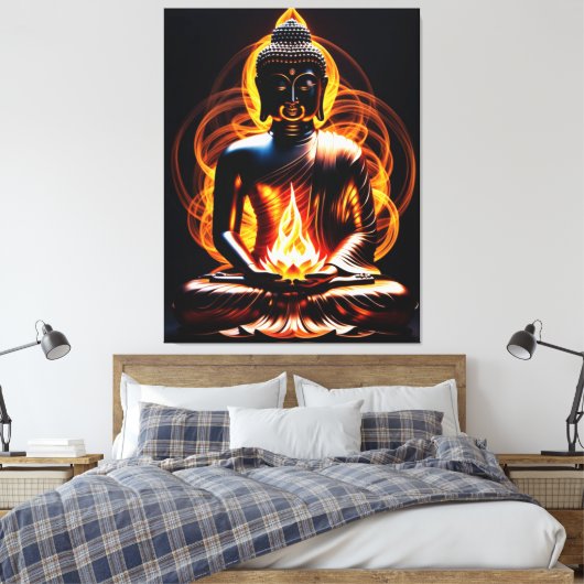 Buddha Leinwanddruck (Insitu (Schlafzimmer))