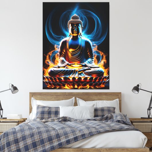 Buddha Leinwanddruck (Insitu (Schlafzimmer))