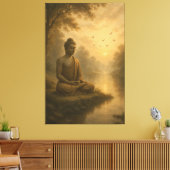 Buddha Leinwanddruck (Insitu (Wohnzimmer))
