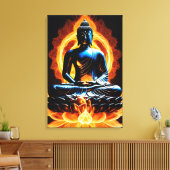 Buddha Leinwanddruck (Insitu (Wohnzimmer))