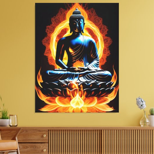 Buddha Leinwanddruck (Insitu (Wohnzimmer))