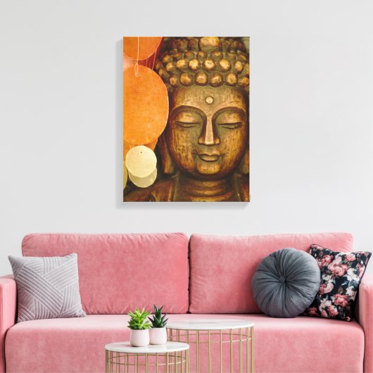 Buddha Leinwanddruck (Insitu (Wohnzimmer))