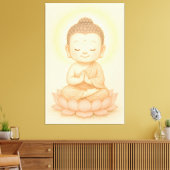 Buddha Leinwanddruck (Insitu (Wohnzimmer))