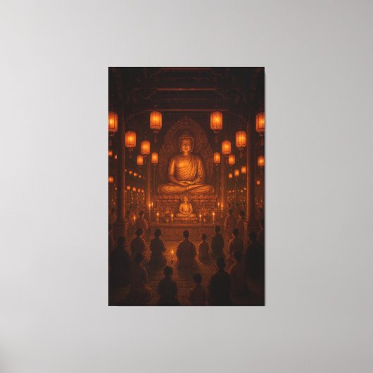 Buddha Leinwanddruck (Vorderseite)