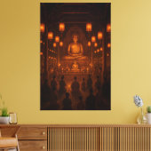 Buddha Leinwanddruck (Insitu (Wohnzimmer))