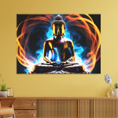 Buddha Leinwanddruck (Insitu (Wohnzimmer))