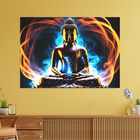 Buddha Leinwanddruck (Insitu (Wohnzimmer))