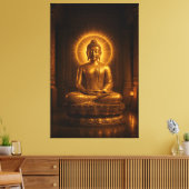 Buddha Leinwanddruck (Insitu (Wohnzimmer))